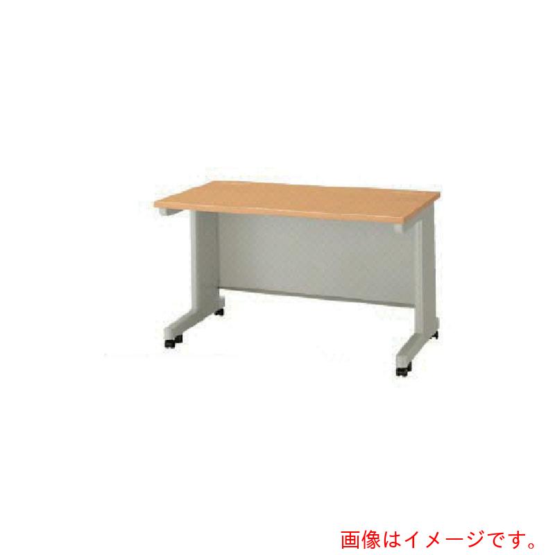 ★ナイキ（NAIKI） 平事務机（キャスター引出無し ＮＥＤ型／天板：ライトバーチ肌理 本体：ウォーム白いこと／Ｗ８００×Ｄ７００×Ｈ７００ 【品番：NED087FCDN-AWL】