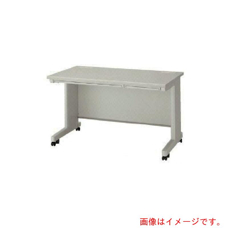 ★ナイキ（NAIKI）　平デスク（キャスター仕様）　ＮＥＤ型／天板：ウォームホワイト　本体：ウォームホワイト／Ｗ８００×Ｄ８００×Ｈ７００　【品番：NED088FC-AWH】
