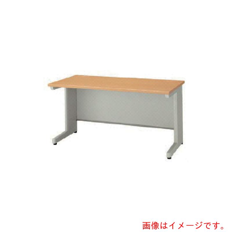 ★ナイキ（NAIKI）　平デスク（引出し無し）　ＮＥＤ型／天板：ライトバーチ木目　本体：ウォームホワイト／Ｗ８００×Ｄ８００×Ｈ７００　【品番：NED088FDN-AWL】