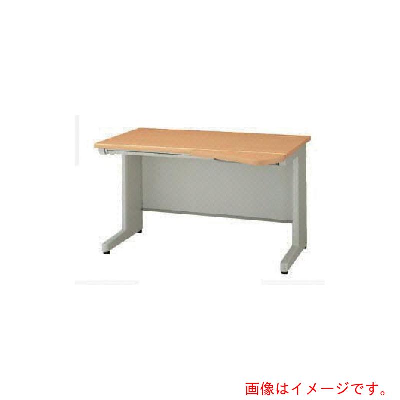 【別途貨物輸送あり】ナイキ（NAIKI） 外科手術事務机（左用） ＮＥＤ型／天板：ライトバーチ肌理 本体：ウォーム白いこと／Ｗ１１００×Ｄ９１２×Ｈ７００ 【品番：NED117EFL-AWL】