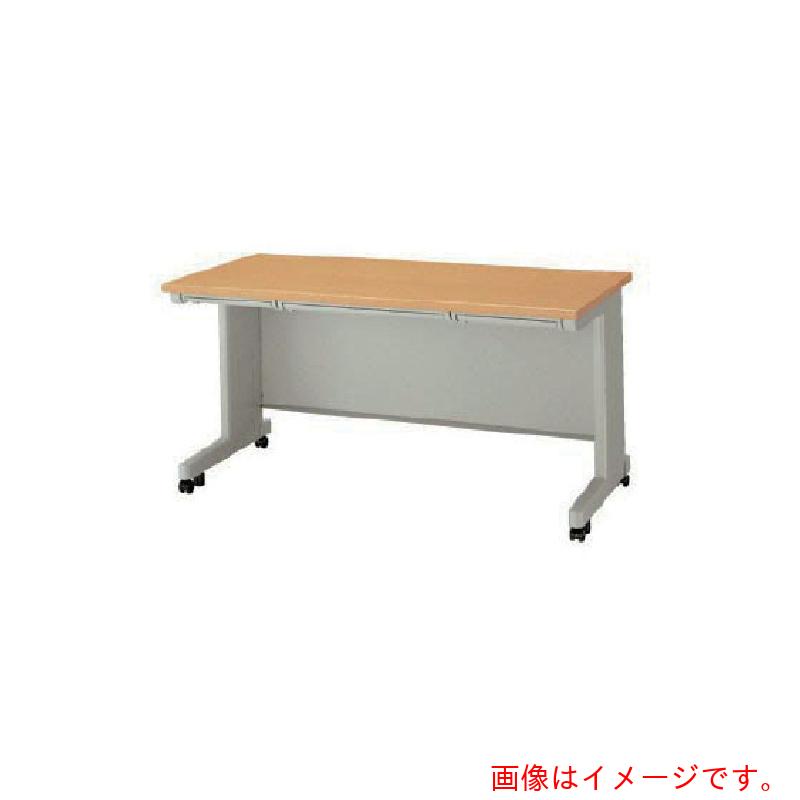 【別途貨物輸送あり】ナイキ（NAIKI） 平勉強机（キャスター操作手順） ＮＥＤ型／天板：ウォーム白いこと 本体：ウォーム白いこと／Ｗ１１００×Ｄ８００×Ｈ７００ 【品番：NED118FC-AWH】
