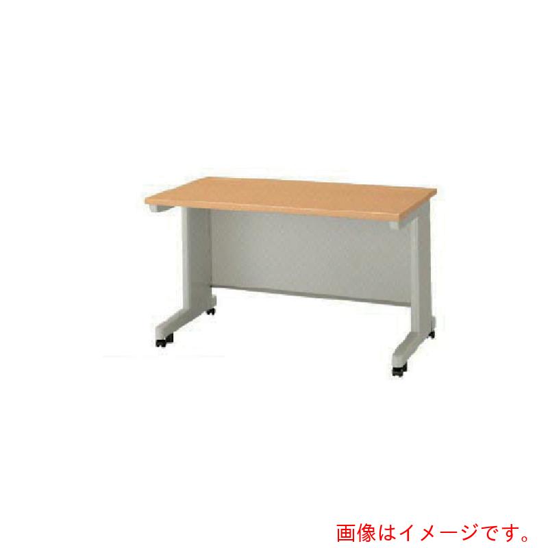 ★ナイキ（NAIKI） 平事務机（キャスター引出無し ＮＥＤ型／天板：ライトバーチ肌理 本体：ウォーム白いこと／Ｗ１２００×Ｄ８００×Ｈ７００ 【品番：NED128FCDN-AWL】