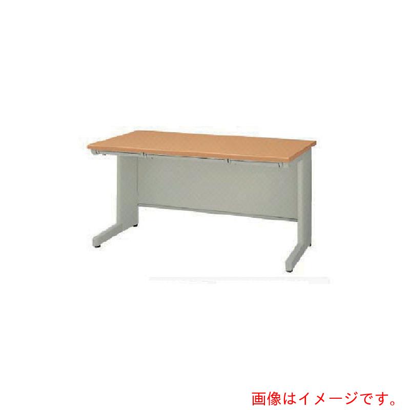 【別途貨物輸送あり】ナイキ（NAIKI） 平事務机 ＮＥＤ型／天板：ライトバーチ肌理 本体：ウォーム白いこと／Ｗ１６００×Ｄ８００×Ｈ７００ 【品番：NED168F-AWL】
