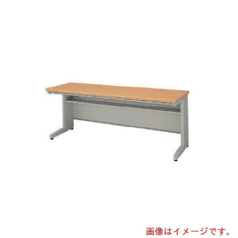 【別途貨物輸送あり】ナイキ（NAIKI） 多人数用事務机（３人用） ＮＥＤ型／天板：ライトバーチ肌理 本体：ウォーム白いこと／Ｗ１８００×Ｄ６００×Ｈ７００ 【品番：NED1860SA-AWL】