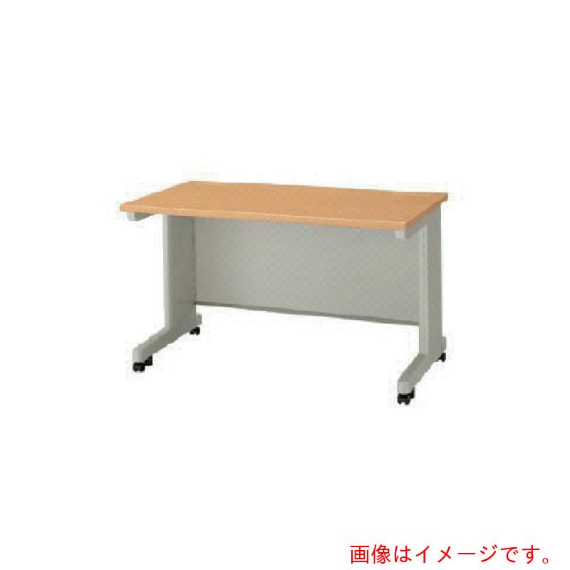 【別途貨物輸送あり】ナイキ（NAIKI） 平勉強机（キャスター引出無し ＮＥＤ型／天板：ライトバーチ肌理 本体：ウォーム白いこと／Ｗ１８００×Ｄ７００×Ｈ７００ 【品番：NED187FCDN-AWL】