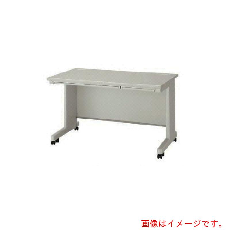 【別途貨物輸送あり】ナイキ（NAIKI） 平事務机（キャスター遣りくち） ＮＥＤ型／天板：ウォーム白いこと 本体：ウォーム白いこと／Ｗ１８００×Ｄ８００×Ｈ７００ 【品番：NED188FC-AWH】