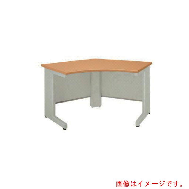 【別途貨物輸送あり】ナイキ（NAIKI） 端っこ勉強机（１２０°用） ＮＥＤ型／天板：ライトバーチ肌理 本体：ウォーム白いこと／Ｗ１５５５×Ｄ９７０×Ｈ７００ 【品番：NED227CT-AWL】