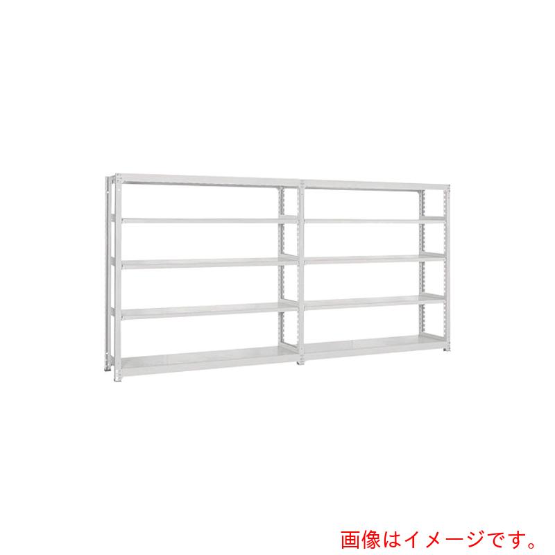 【別途送料あり】ナイキ（NAIKI）　軽量ラック（連結、１５０／段　【品番：NMK7660-5R-W】 58,120円