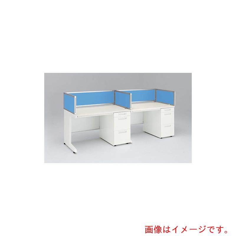 【別途送料あり】ナイキ（NAIKI）　デスクパネル（クロス）　ＸＥＨＨ型／ライトブルー／Ｗ１５００×Ｄ３０×Ｈ３５０　【品番：NR15PE-LBL】