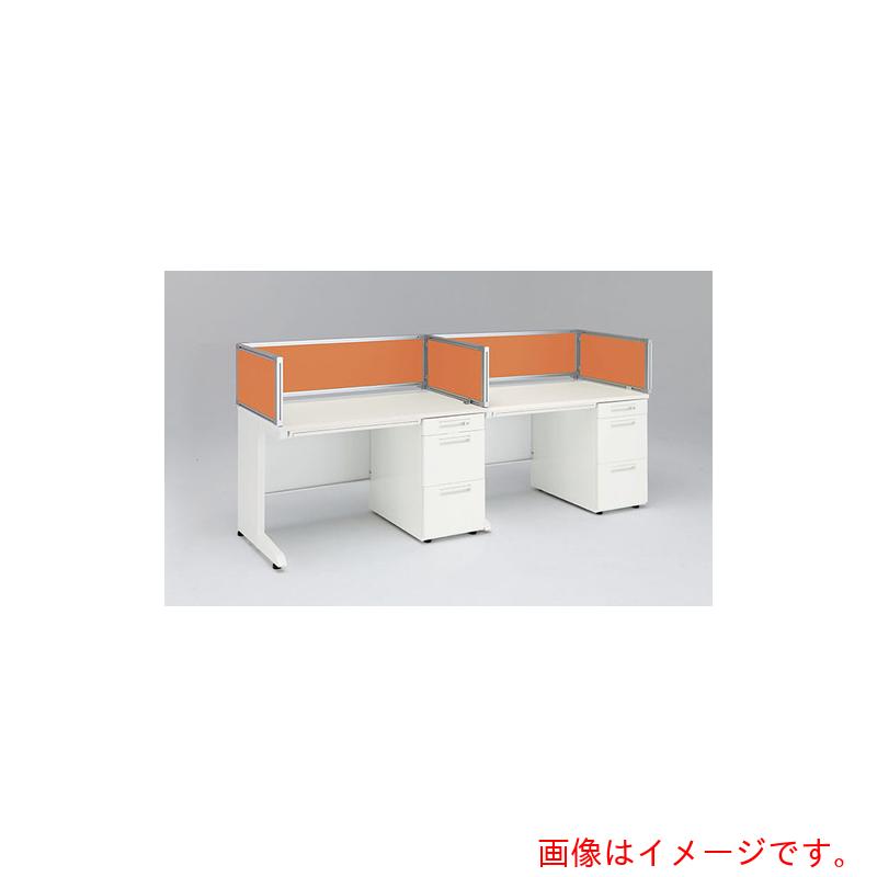 【別途送料あり】ナイキ（NAIKI）　デスクパネル（クロス）　ＸＥＨＨ型／ライトオレンジ／Ｗ１５００×Ｄ３０×Ｈ３５０　【品番：NR15PE-LOR】