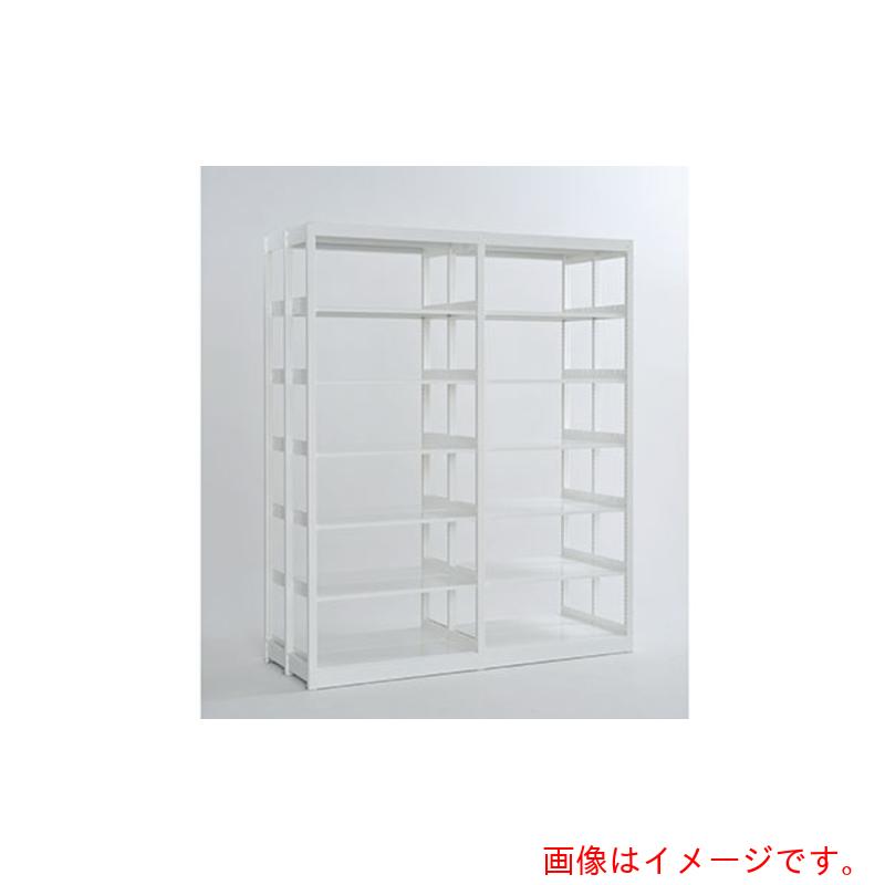 【別途送料あり】ナイキ（NAIKI）　複柱書架　【品番：NTMAK-66S-W】