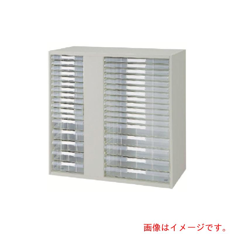 【別途送料あり】ナイキ（NAIKI）　収納庫　ＮＷ型　トレー書庫　コンビ・Ａ３Ａ４　８９９×４５０×９００　【品番：NW-0909A3A4C-AW】