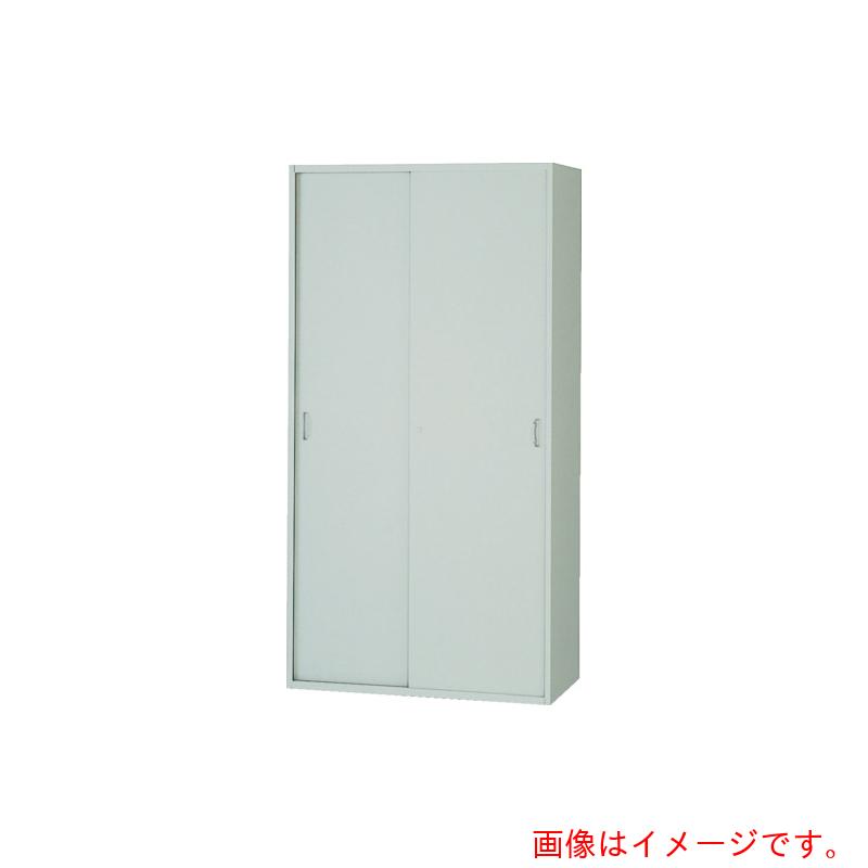 【別途貨物輸送あり】ナイキ（NAIKI） 納める庫 ＮＷ型 スチール写真引違い書庫 ２枚扉 ８９９×４５０×１７５０ ウォーム白いこと 【品番：NW-0918H-AW】