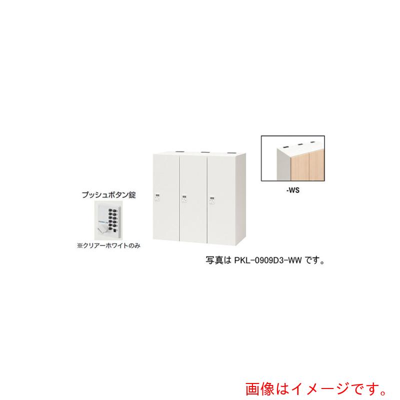 【別途貨物輸送あり】ナイキ（NAIKI） 個人的ロッカー 【品番：PKL-0909P3-WS】