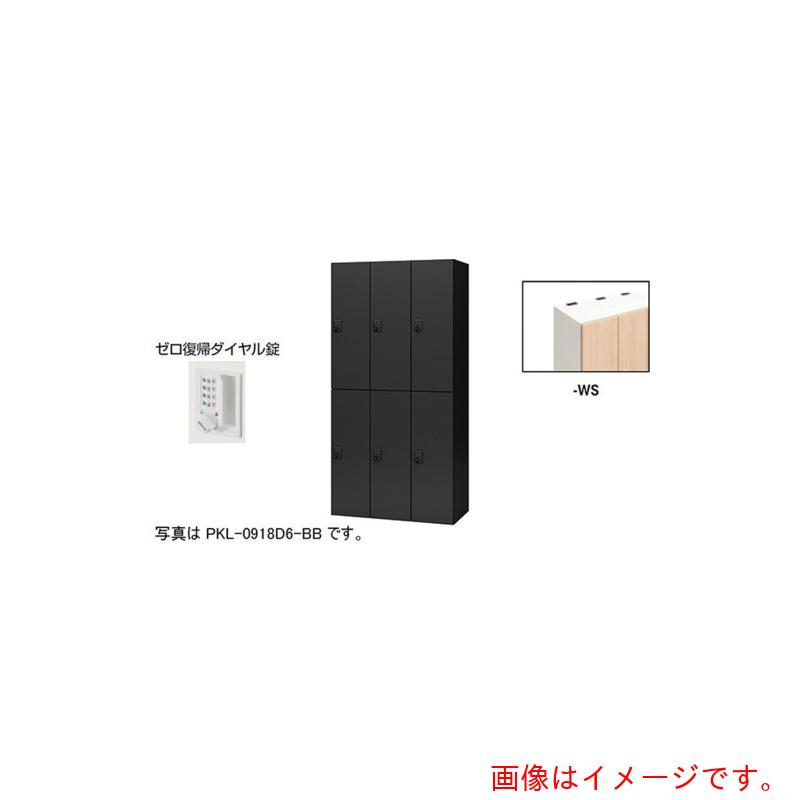 【別途貨物輸送あり】ナイキ（NAIKI） 個人的ロッカー 【品番：PKL-0918DR6-WS】