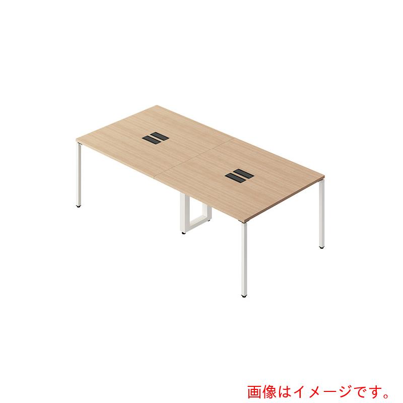 【別途送料あり】ナイキ（NAIKI）　ビティーミーティングテーブル　【品番：BTMP2412H-WSO】
