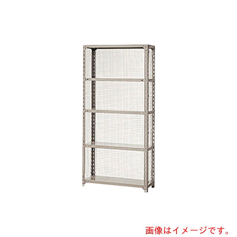 ナイキ（NAIKI）　Ｇ型金網付棚　Ｗ１２１５×Ｄ３１５×Ｈ２４００　【品番：RLG841-5】