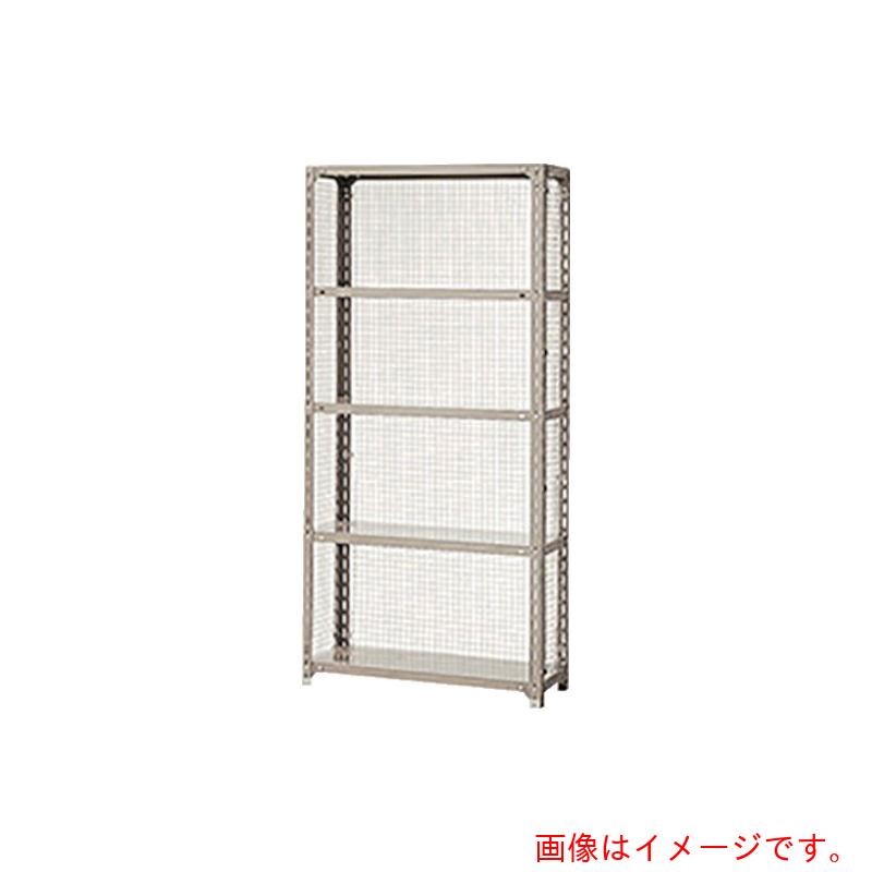 ナイキ(NAIKI) G型金網付棚 W1515×D615×H2400 【品番:RLG852-5】|住設プロ 店