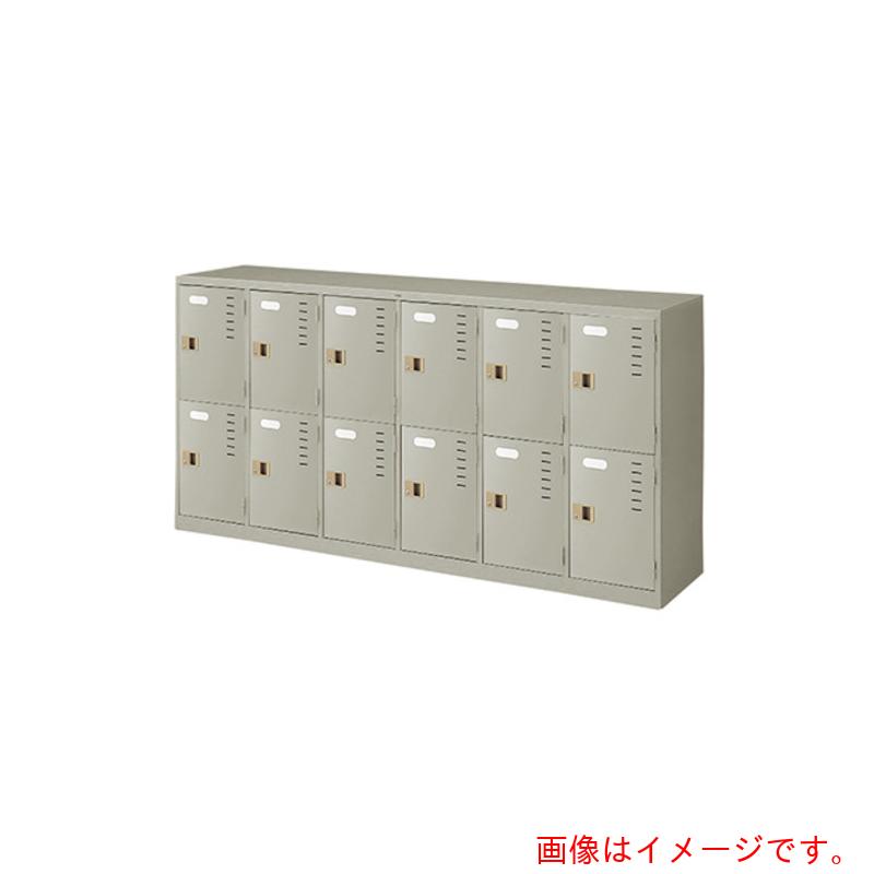 【別途貨物輸送あり】ナイキ（NAIKI） 学院ロッカー（１２人用） 【品番：SL12KN-AW】