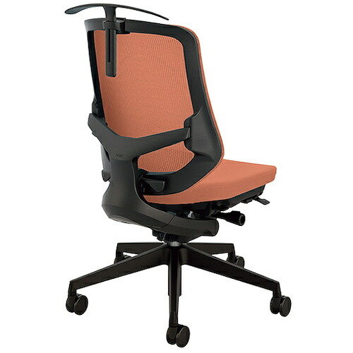 【別途送料あり】ナイキ（NAIKI）　事務用チェア　【品番：SLENB512FH-PTE】