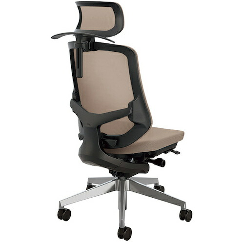 【別途送料あり】ナイキ（NAIKI）　事務用チェア　【品番：SLENB514AFH-PBG】