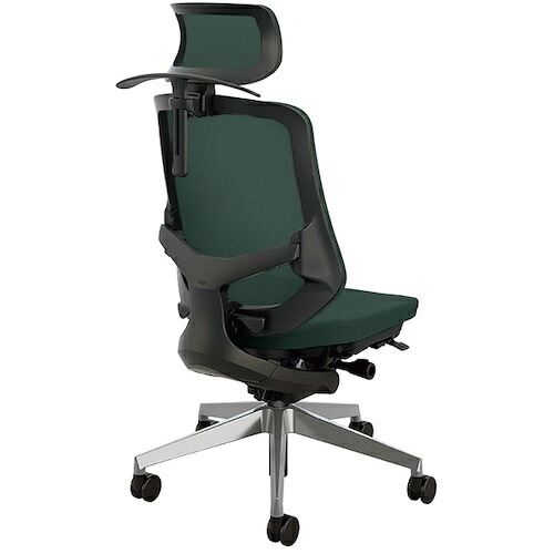 【別途送料あり】ナイキ（NAIKI）　事務用チェア　【品番：SLENB514AFH-PDGR】