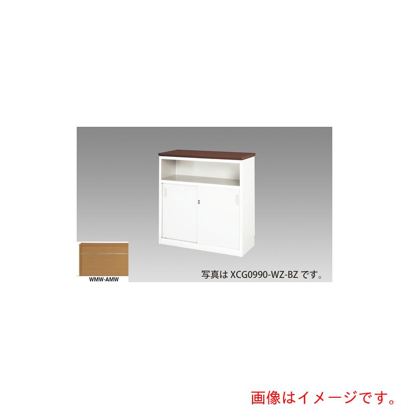 ★ナイキ（NAIKI） ご機嫌カウンタ （鍵付・棚付） （指紋レスメラミンタイプ） 【品番：XCG1290-WMW-AMW】