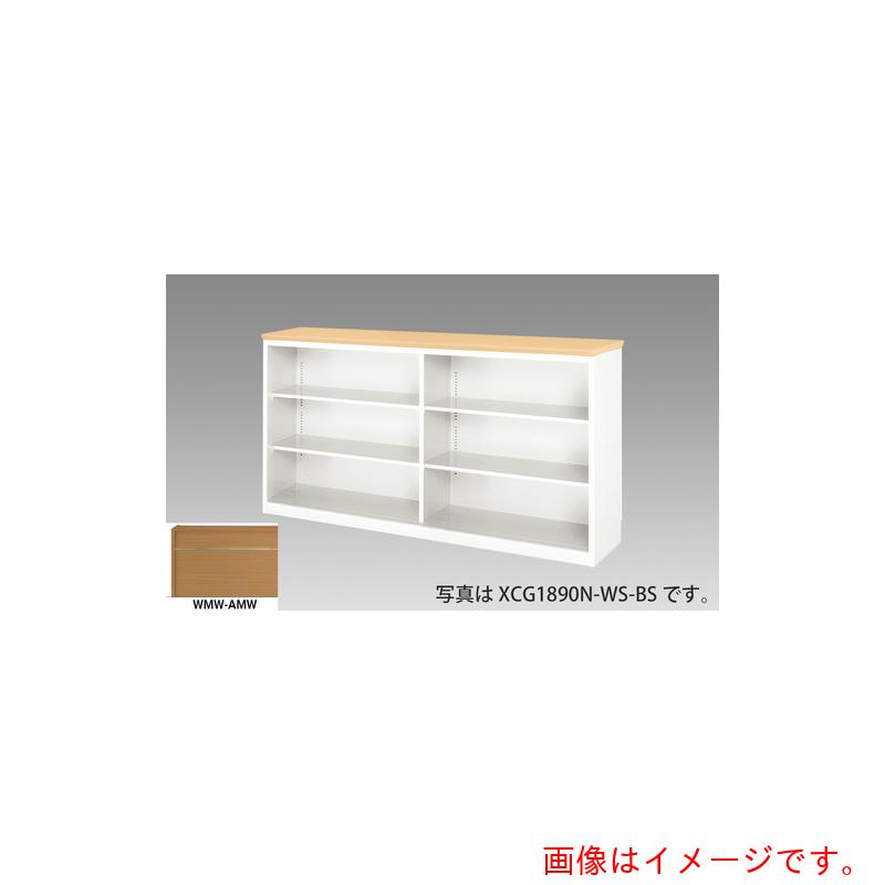 ★ナイキ（NAIKI）　ハイカウンター　（オープンタイプ）　（指紋レスメラミンタイプ）　【品番：XCG1890N-WMW-AMW】