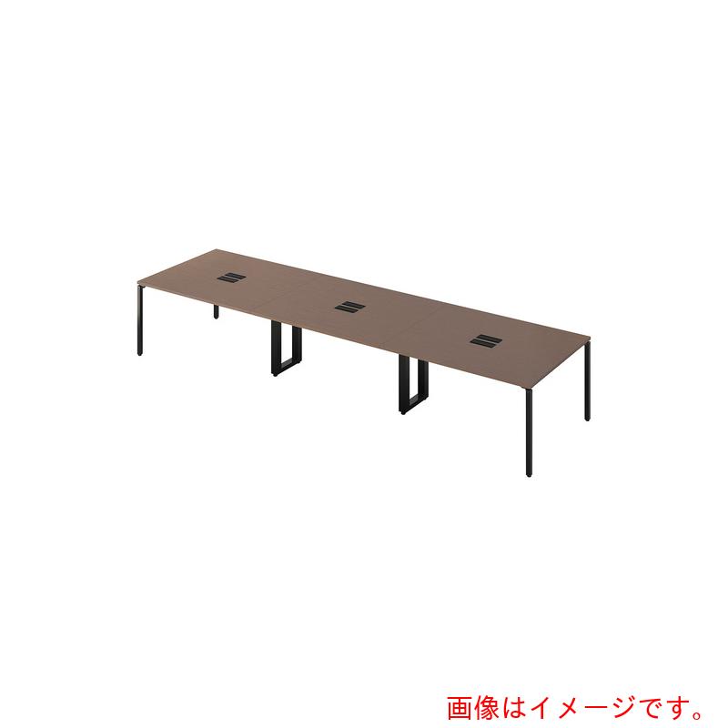 【別途貨物輸送あり】ナイキ（NAIKI） ビティーミーティングテーブル 【品番：BTMP4212H-BCA】
