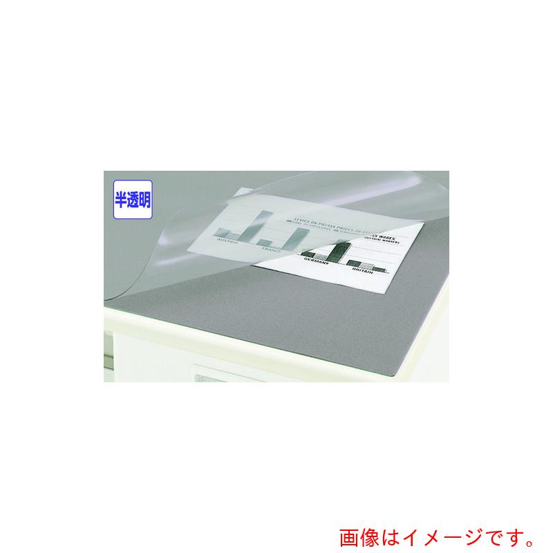 【別途送料あり】ナイキ（NAIKI） デスクマット ダブルタイプ（下敷グレー） 半透明 １７８８×５７６ 【品番：CR186NDG-GL】