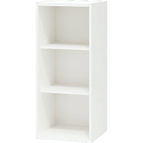 【別途送料あり】ナイキ（NAIKI）　収納庫　ＣＷ型　オープン書庫　４５０×４５０×１０５０　【品番：CW-0411N-W】