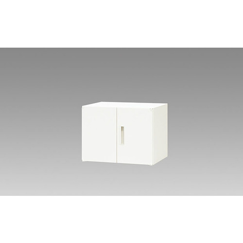 【別途送料あり】ナイキ（NAIKI）　収納庫　ＣＷ型　両開き書庫　上置用　６００×４５０×４５０　【品番：CW-0605K-WW】