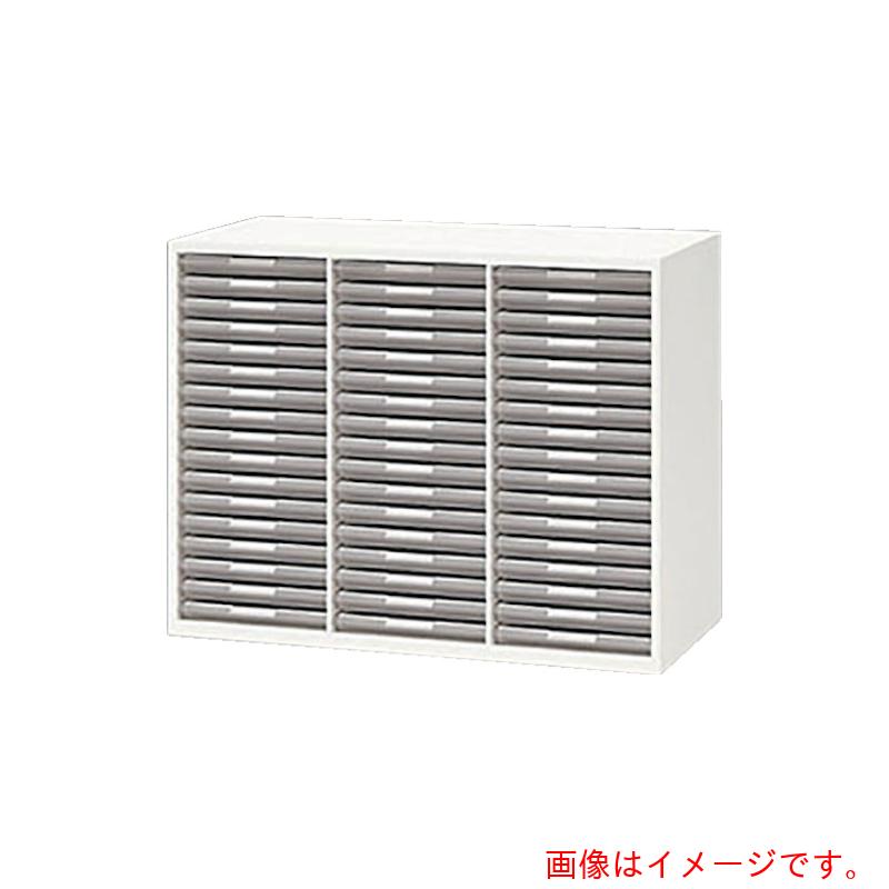 【別途貨物輸送あり】ナイキ（NAIKI） 納める庫 ＣＷ型 御盆書庫 浅型・Ｂ４用 Ｗ８９９×Ｄ４５０×Ｈ７００ 【品番：CW-0907BLS-W】