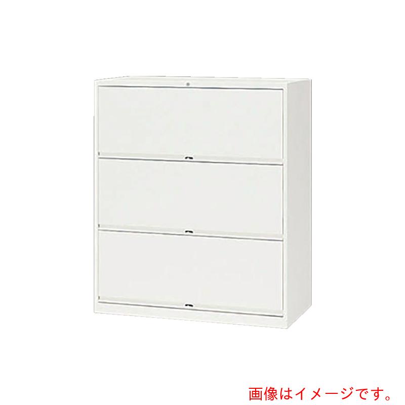【別途貨物輸送あり】ナイキ（NAIKI） 納める庫 ＣＷ型 整理保存用具抽き出し（３段・ケンドン式） Ｗ８９９×Ｄ４５０×Ｈ１０５０ 【品番：CW-0911D-3-WW】