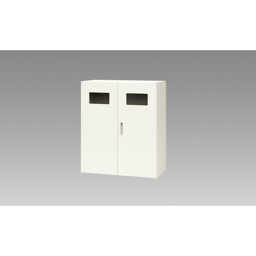 【別途送料あり】ナイキ（NAIKI）　収納庫　ＣＷ型　トラッシュボックス　Ｗ８９９×Ｄ４５０×Ｈ１０５０　【品番：CW-0911KT-WW】