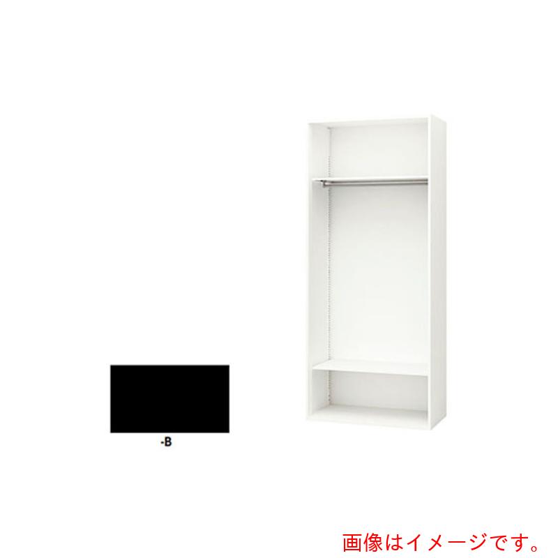 【別途送料あり】ナイキ（NAIKI） ワードローブ ＣＷ型収納庫（ブラックタイプ） 【品番：CW-0921WN-B】