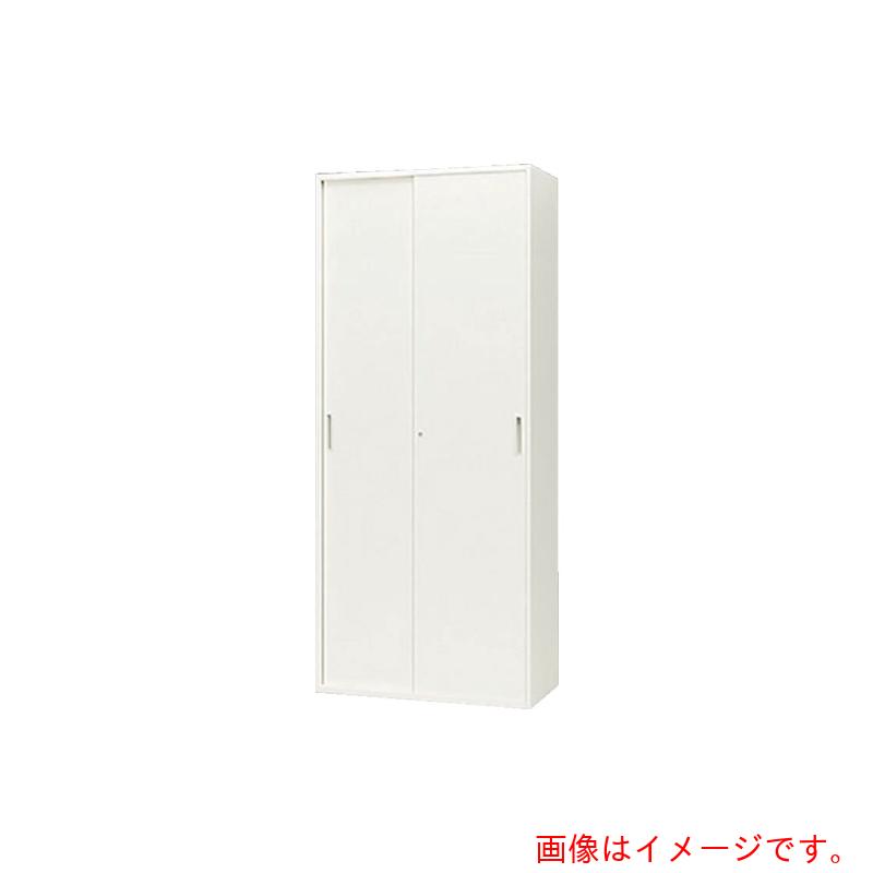 【別途貨物輸送あり】ナイキ（NAIKI） 納める庫 ＣＷＬ型 スチール写真引違い書庫（２枚扉） ８９９×５００×２１００ 【品番：CWL-0921H-WW】