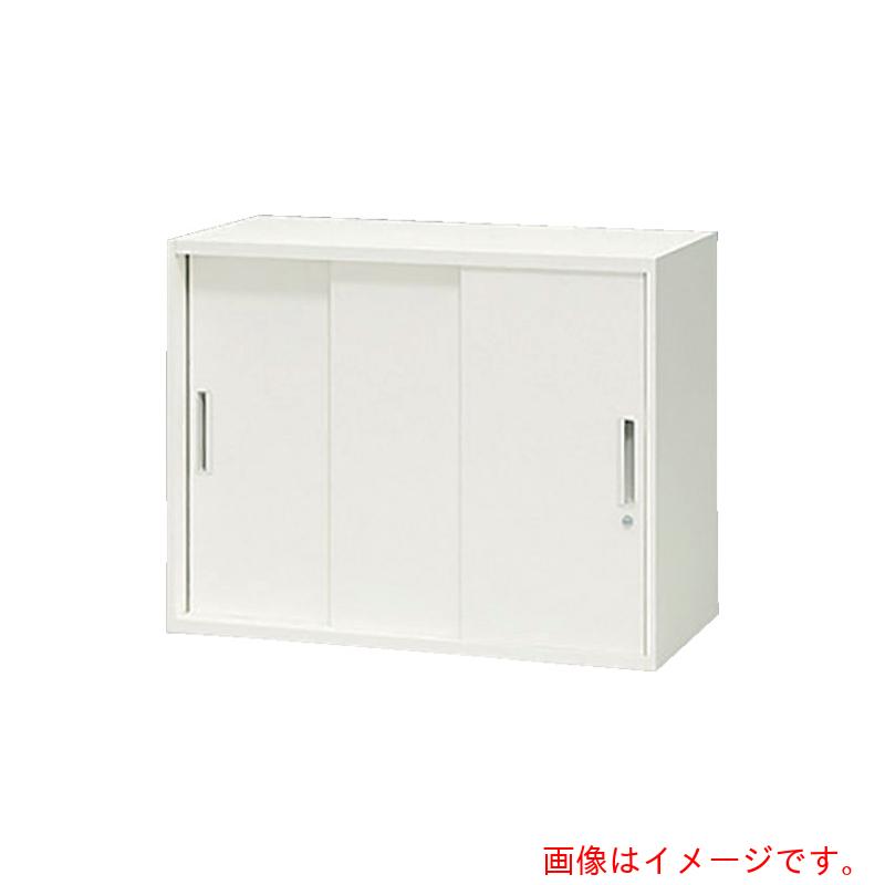【別途貨物輸送あり】ナイキ（NAIKI） 納める庫 ＣＷＳ型 スチール写真引違い書庫（３枚扉） Ｗ８００×Ｄ４００×Ｈ７００ 【品番：CWS-0807H3-WW】