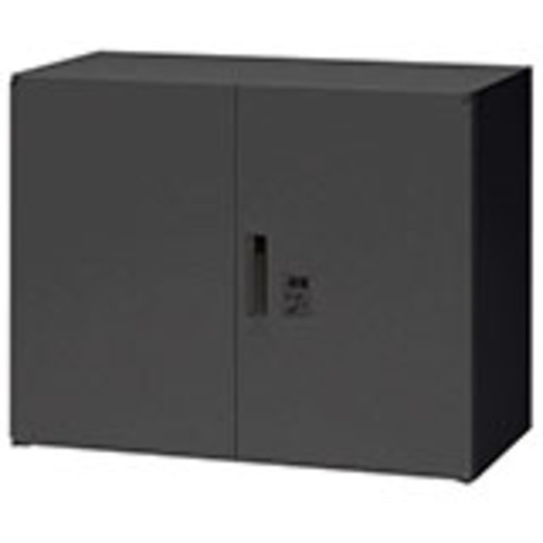 ナイキ(NAIKI) 両開き書庫(ダイヤル錠) CWS型収納庫(ブラックタイプ) 【品番:CWS-0907KD-BB】