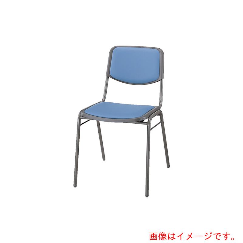 【別途貨物輸送あり】ナイキ（NAIKI） 話し合い用チェアー ビニールなめし革張り 【品番：E100-LBL】