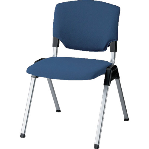 ★ナイキ（NAIKI） 円卓会議用チェアー 【品番：E472F-1-BL】 インテリア・寝具・収納-オフィス家具