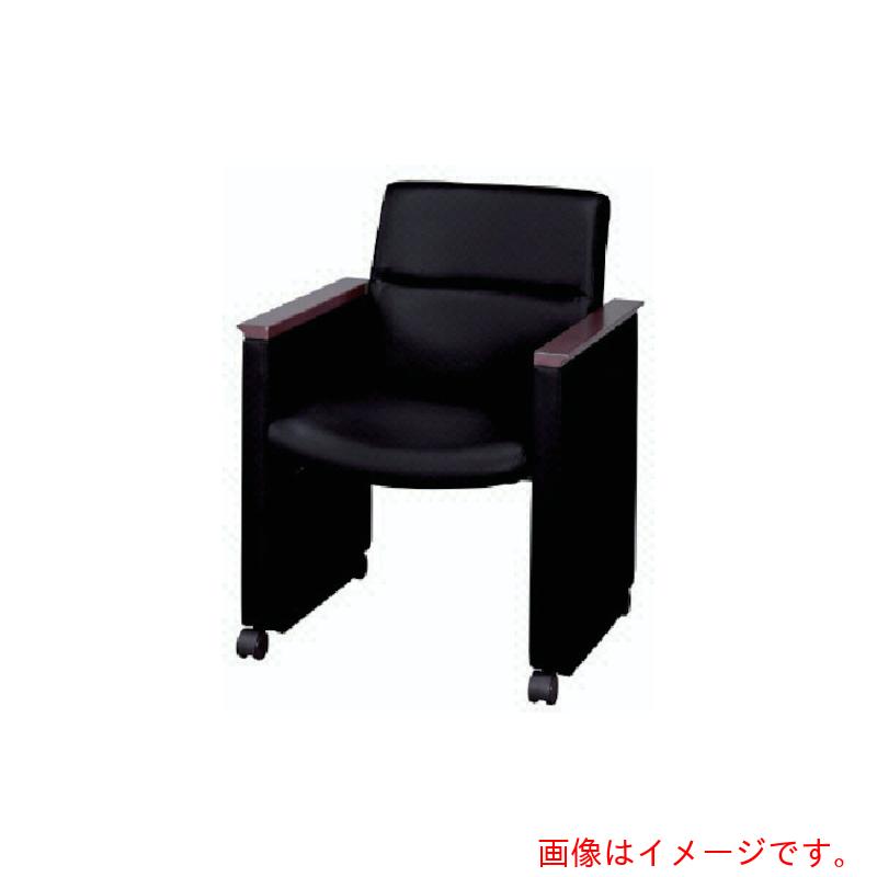 【別途貨物輸送あり】ナイキ（NAIKI） 話し合い用チェアー 色：黒いこと 【品番：E892C-BK】