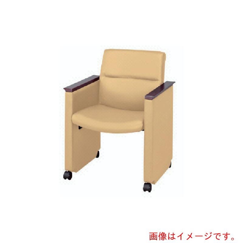 【別途送料あり】ナイキ（NAIKI）　会議用チェアー　色：クリーム　【品番：E892C-CR】