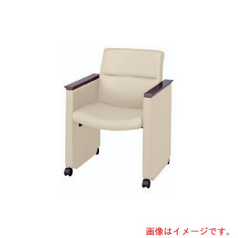 【別途貨物輸送あり】ナイキ（NAIKI） 話し合い用チェアー 色：象牙色 【品番：E892C-IV】
