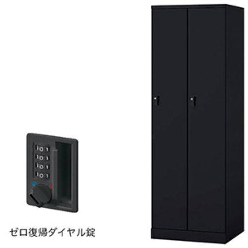 【別途送料あり】ナイキ（NAIKI）　ロッカー（ＧＬ型）　【品番：GL2MDR-B】 47,236円