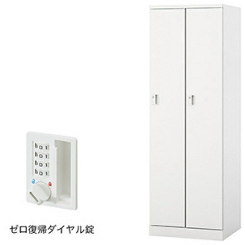 【別途貨物輸送あり】ナイキ（NAIKI） ロッカー（ＧＬ型） 【品番：GL2MDR-W】