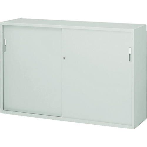 【別途貨物輸送あり】ナイキ（NAIKI） 引違い書庫 Ｗ１７６０×Ｄ４００×Ｈ１１１０ 【品番：HS611-AW】