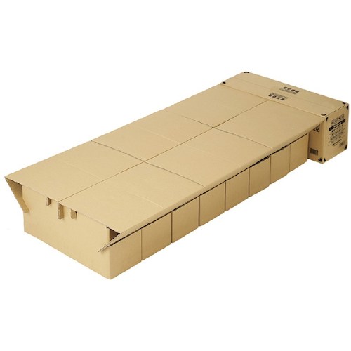 ナカバヤシ 段ボール臥榻 高さ３５ｃｍ印字機／自然的 【品番：NDB-MH1990NA】