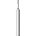 ナカニシ 電着金剛石赤ちょうちん ５本入 円柱型 φ０．５×２×軸φ１．６ ＃６００ 【品番：11031】