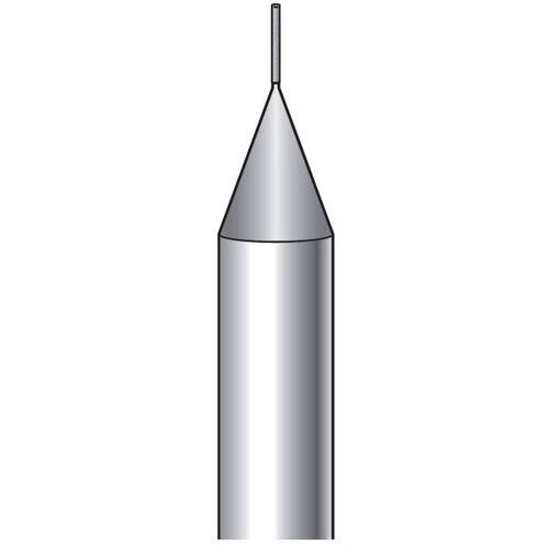 ナカニシ 電着ＣＢＮ赤ちょうちん 円柱型 φ０．１×１×軸φ３ ＃１０００ 【品番：12011】 電動工具本体-DIY・工具